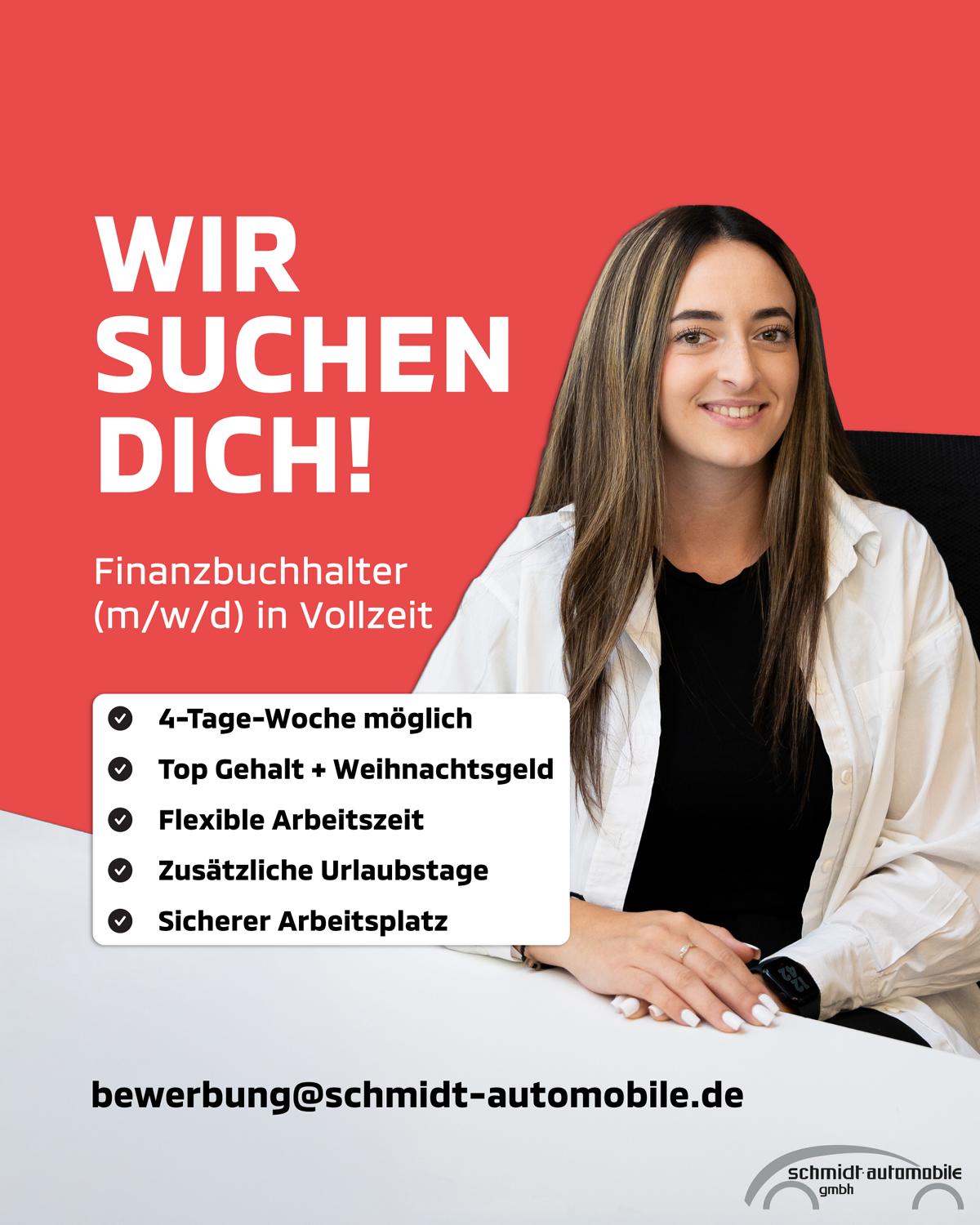 Stellenanzeige Finanzbuchhaltung